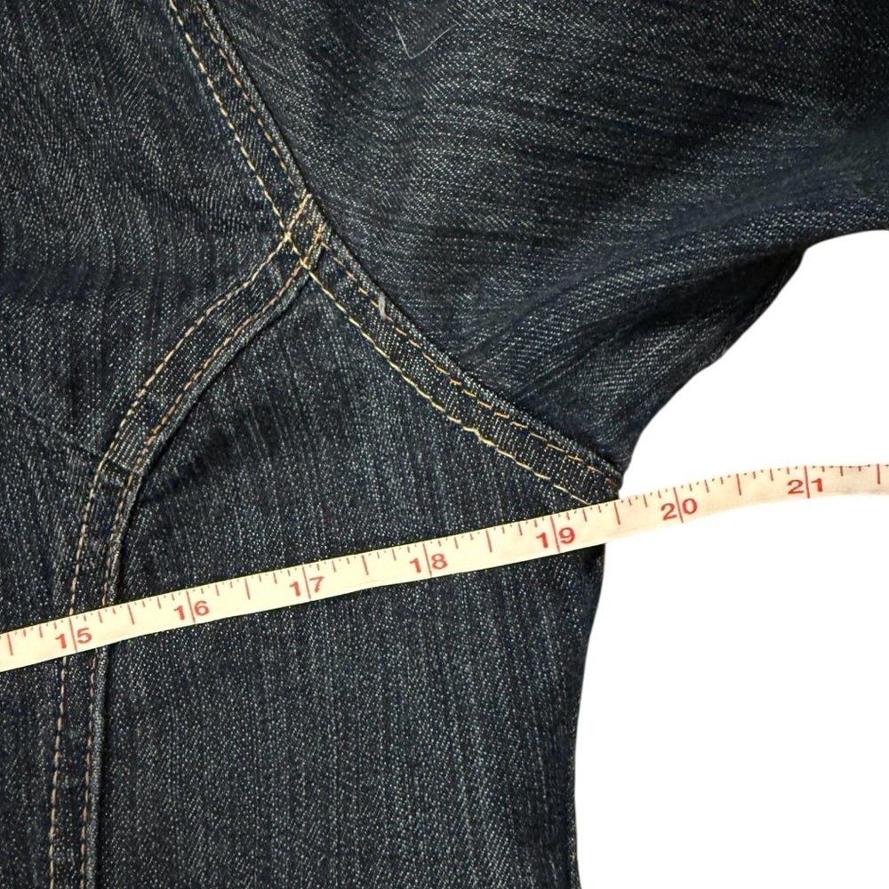 Lamasini Denim Jean Jacket - Picture 5 of 10
